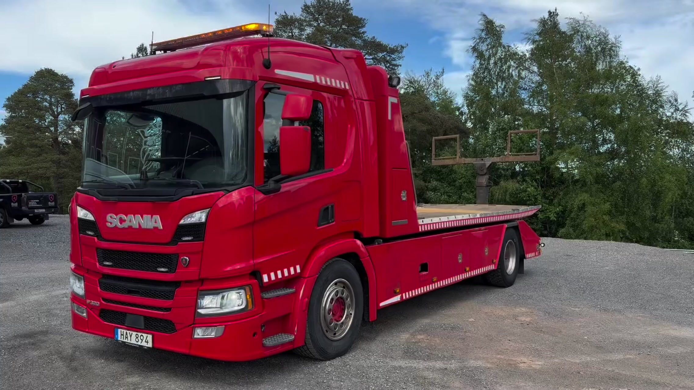Bärgningsbil Scania P320 4x2 – Automat – 2018